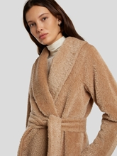 Bild von Mantel aus Alpaka und Schurwolle