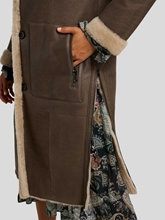 Image sur Manteau agneau réversible