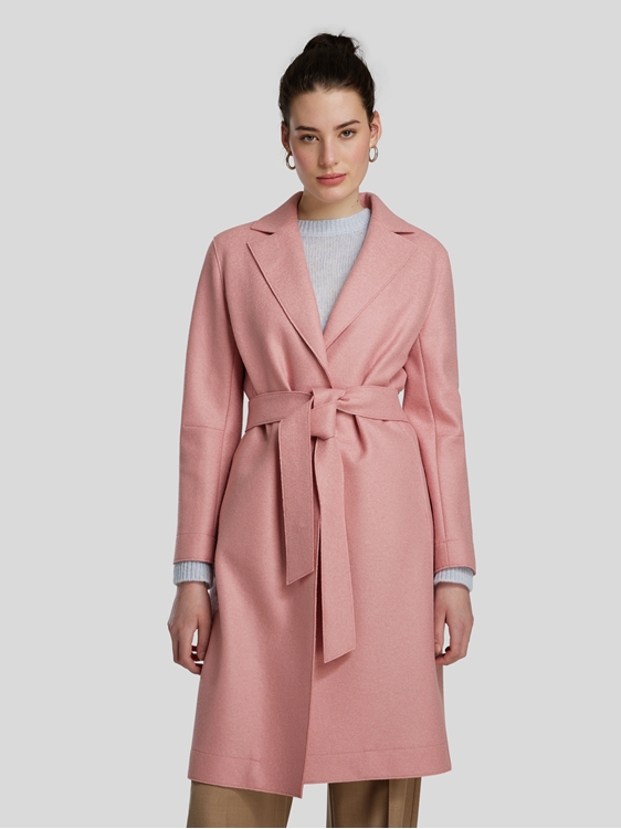 Bild von Mantel mit Gürtel