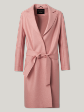 Bild von Mantel mit Gürtel