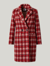 Bild von Mantel mit Karomuster