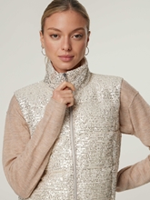 Bild von Steppweste mit Pailletten