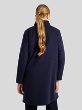 Bild von Wollmantel mit Stehkragen