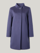 Bild von Wollmantel mit Stehkragen