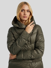 Image sur Manteau en duvet avec capuche