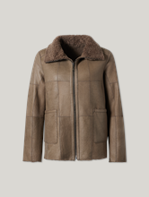 Image sur Veste cuir d'agneau RAHEL