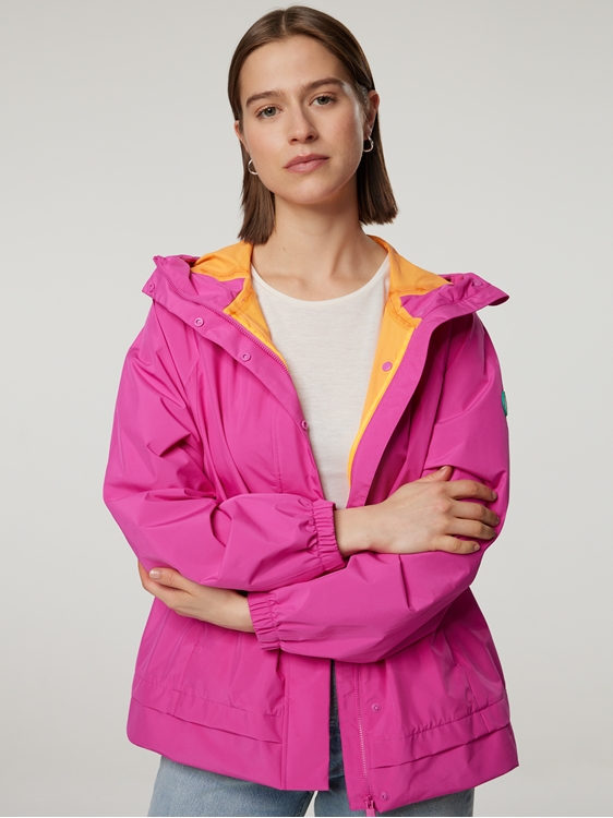 Bild von Regenjacke mit Kapuze
