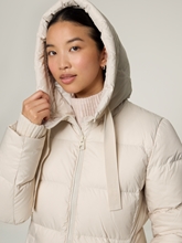 Bild von Steppmantel mit Kapuze