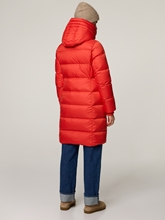 Bild von Steppmantel mit Kapuze