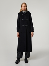 OHTORO Boucle Duffle Coat ブラック boucle duffle coat | OHOTORO