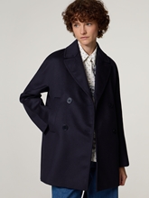 Bild von Doppelreihiger Mantel aus Wolle