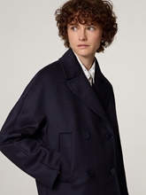 Bild von Doppelreihiger Mantel aus Wolle