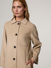 Bild von Mantel aus Schurwolle ZENONE