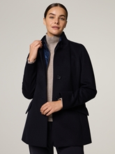 Image sur Manteau court en laine vierge