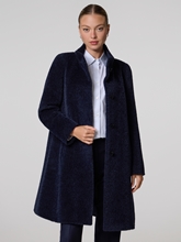 Bild von Wollmantel mit Alpaka