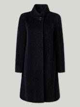 Bild von Wollmantel mit Alpaka