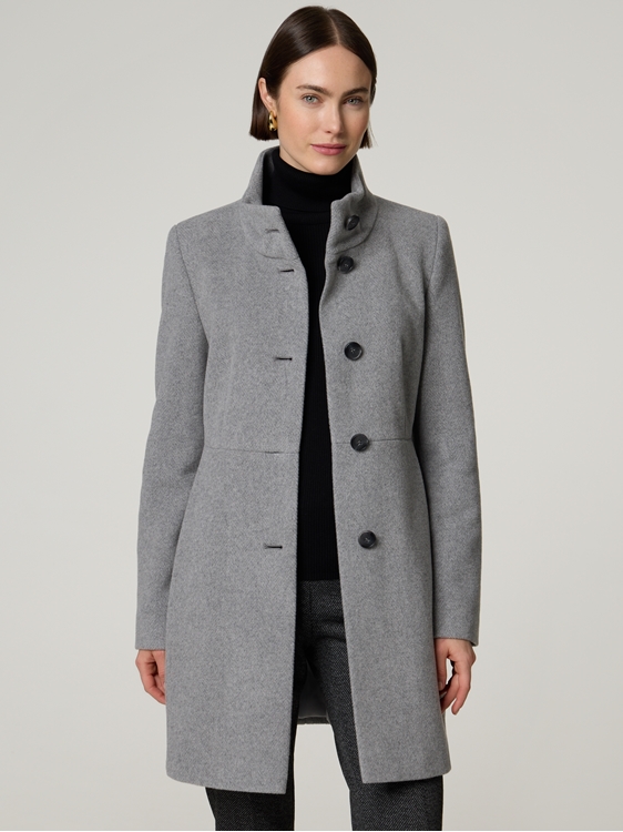 Bild von Mantel mit Wolle