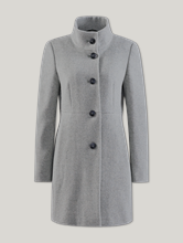 Bild von Mantel mit Wolle