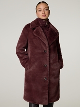 Bild von Mantel aus Kunstpelz