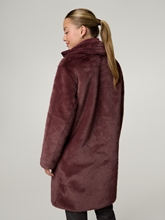 Bild von Mantel aus Kunstpelz