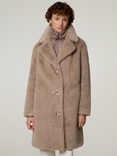 Bild von Mantel aus Kunstpelz