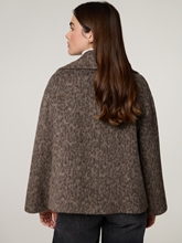 Bild von Oversized Jacke im Leo-Look