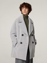 Image sur Manteau en laine avec alpaga