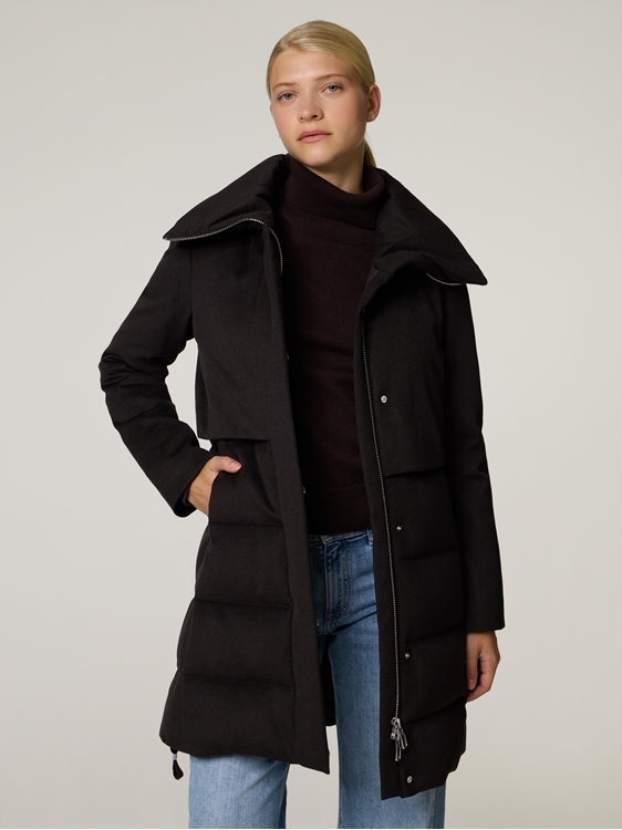 Bild von Steppmantel mit Wolle SILVERIA