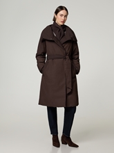 Bild von Daunenmantel mit Gurt