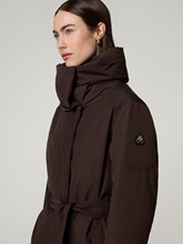 Bild von Daunenmantel mit Gurt