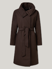 Bild von Daunenmantel mit Gurt