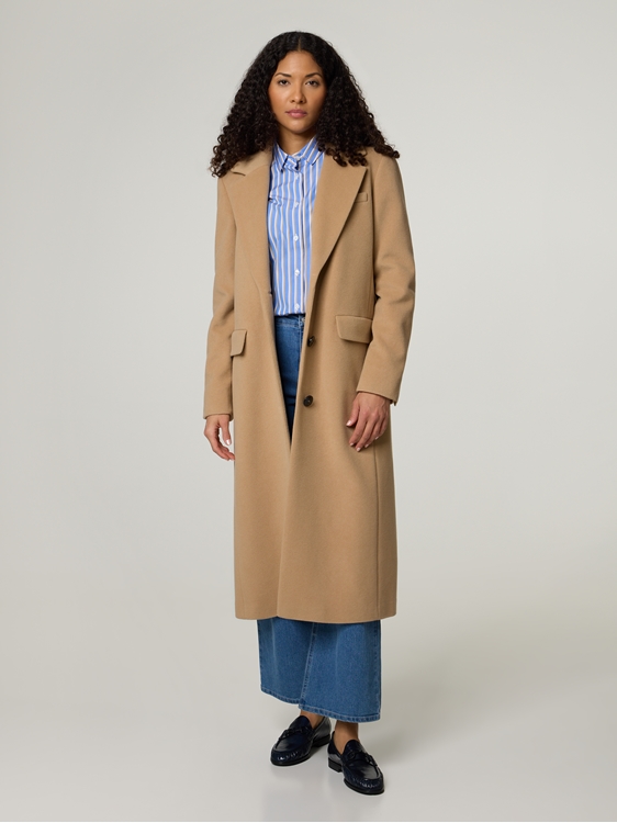 Bild von Mantel mit Wolle