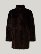 Bild von Reversibler Lammfellmantel MELODY