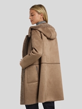 Bild von Kurzer Kunstledermantel ALINA