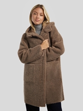 Bild von Kurzer Kunstledermantel ALINA