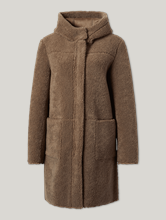 Bild von Kurzer Kunstledermantel ALINA