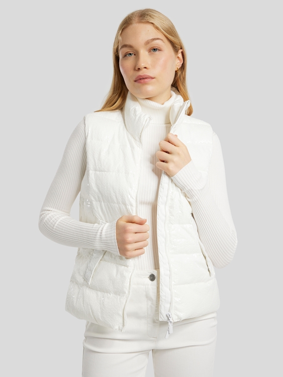 Bild von Steppweste mit Pailletten