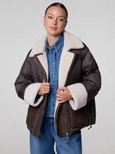 Bild von Lammfell-Pufferjacke CHAYNA
