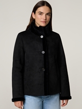 Bild von Jacke mit Kunstfell