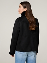 Bild von Jacke mit Kunstfell