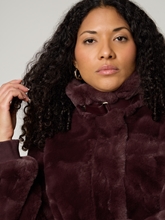 Image sur Veste en fausse fourrure