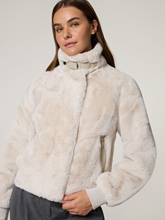 Bild von Jacke aus Kunstpelz