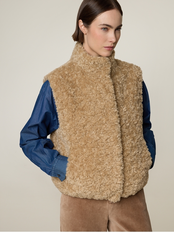 Bild von Weste im Teddy-Look OSLO