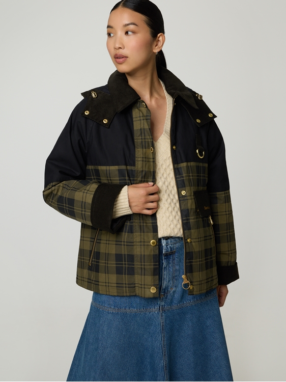 Bild von WAX JACKE MIT KARO