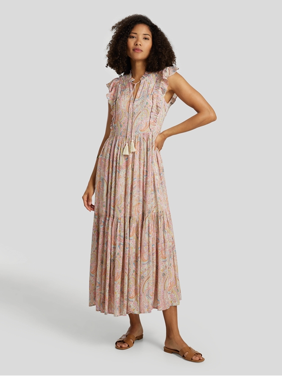 Bild von Kleid mit Paisley-Print