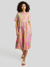 Image sur Robe  imprimé multicolore