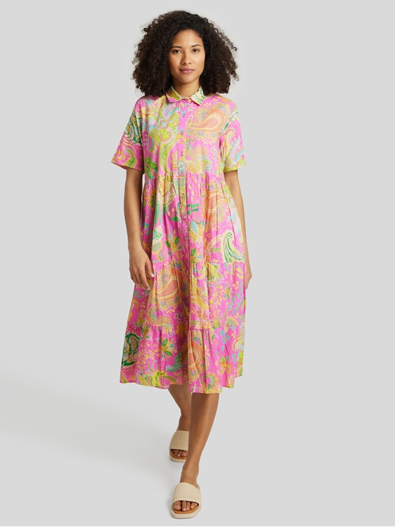 Image sur Robe  imprimé multicolore