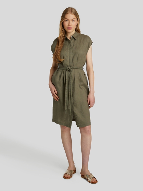 Image sur Robe chemisier à ceinture
