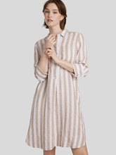 Bild von Hemdblusenkleid aus Leinen