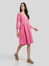 Image sur Robe broderie ajourée